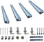 Solar Panel Roof Mounts Bracket Kit for Sloped Pitched Tin Roof
