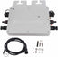Walfront Power Inverter Solar Micro Inverter 700W Grid Tie IP65 with MPPT WiFi APP Monitoring Auto Identifies 120V/230V for Home Solar Panel Systems