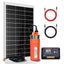 ECO-WORTHY Solar Well Pump Kit - 100W Solar Panel with 12V Deep Well Water Pump for Off-grid Living or Irrigation, Farm & Ranch-DELIVERY IN 2 PARCELS One