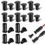 Bateria Power 12 Pairs Solar Connector Caps, IP68 Solar Panel Connectors Caps Weather Resistant Solar Dust Caps for Male and Female Solar Connectors