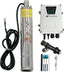 Pump 500W DC 48V Solar Water Pumps, Max head 393ft,7.9GPM Flow,3 inch Solar deep well submersible Pumps with MPPT controller float switch kits for home or farm