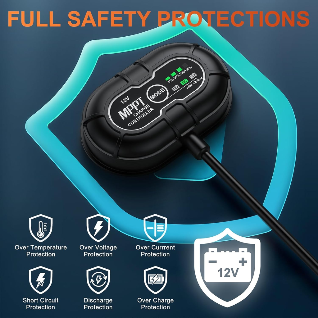 Batterie solaire tout-en-un 30 W ou 60 W