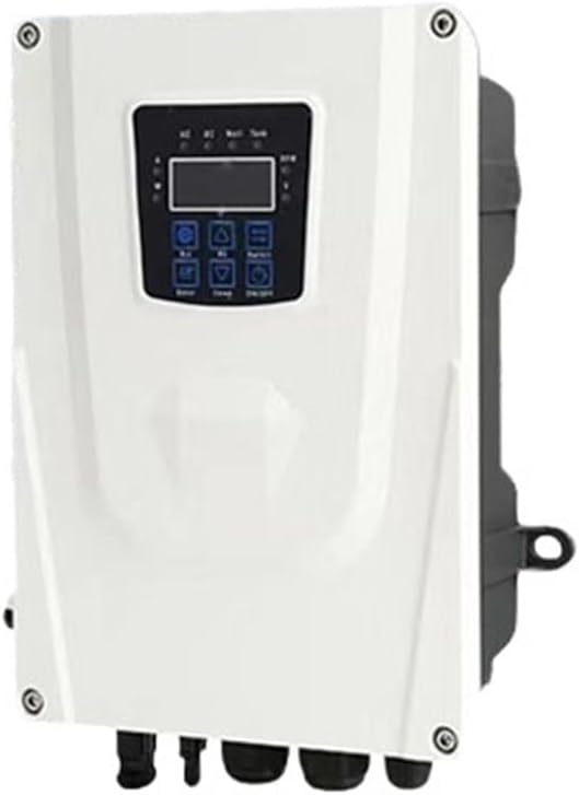 AC/DC Solar Water Pump 15,000L/H Solar Deep Well Controller For Irrigate Deep Well Pump Football Field Golf Field Lawn Ma(10-90)