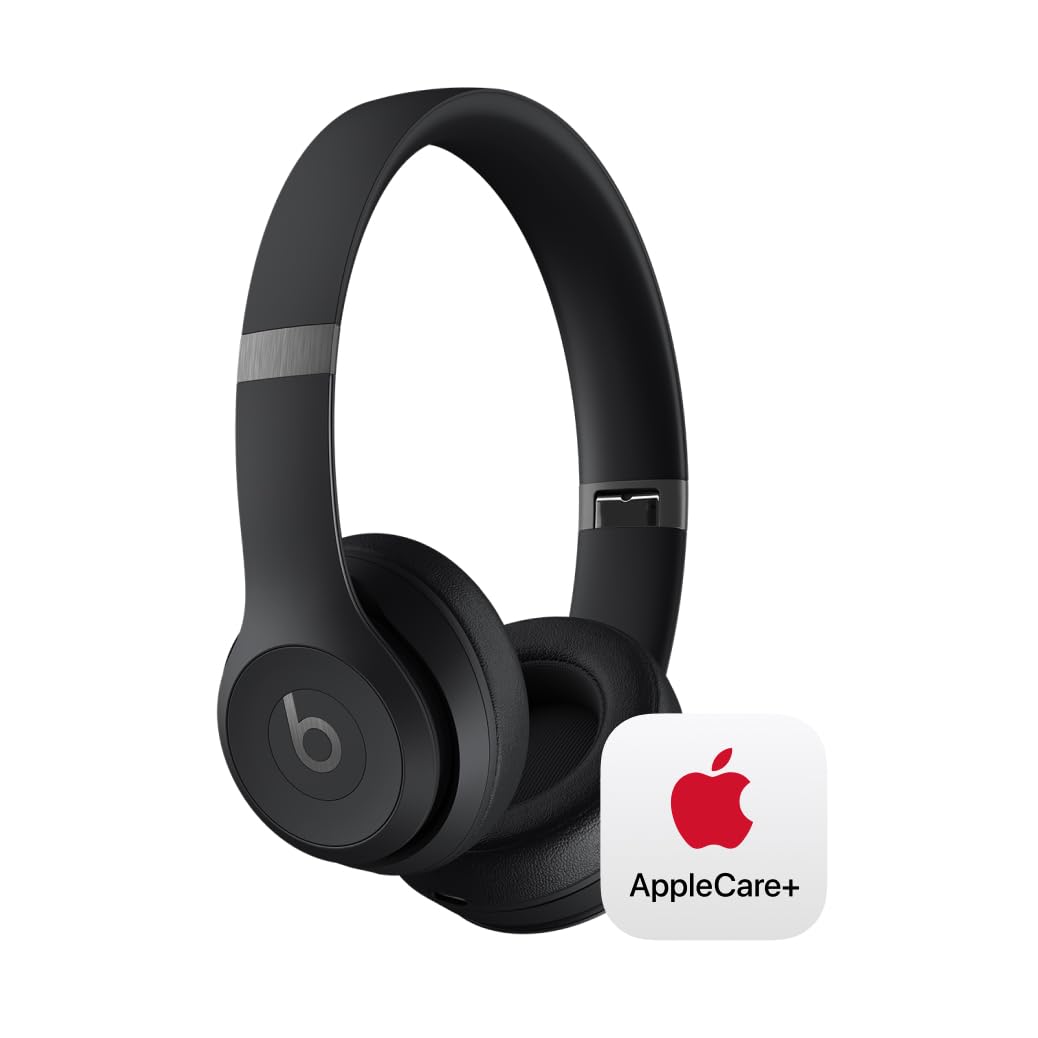 Beats Solo 4 - Wireless On-Ear Bluetooth Headphones, Up to 50-Hour Battery Life, Ultra-Lightweight Comfort, Powerful and Balanced Sound, Apple & Android Compatible - Cloud Pink