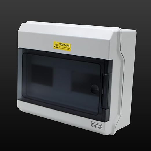 Boîtier de disjoncteur extérieur étanche en alliage plastique et alliage