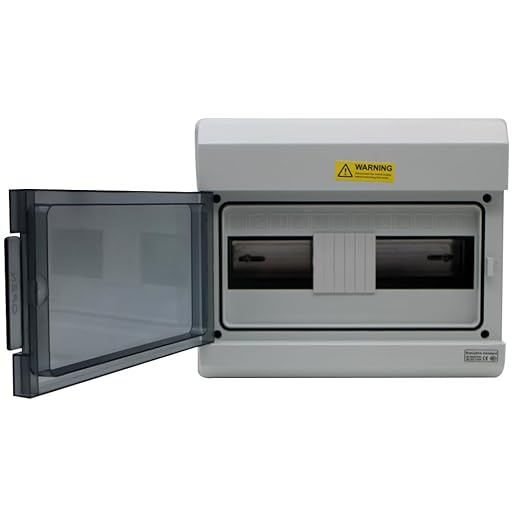 Boîtier de disjoncteur extérieur étanche en alliage plastique et alliage