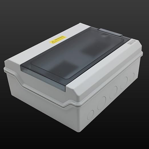 Boîtier de disjoncteur extérieur étanche en alliage plastique et alliage