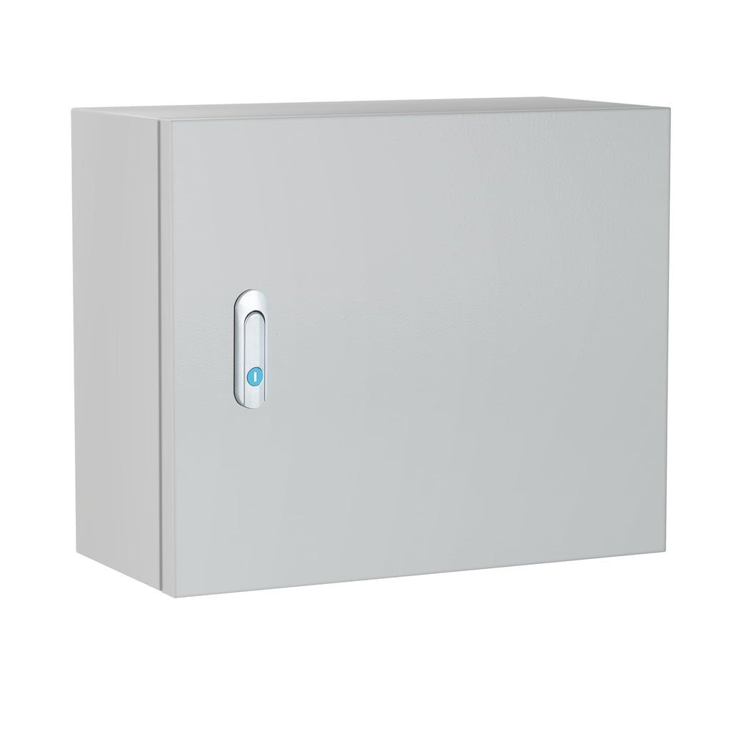 Metal Electrical Enclosure Box, Indoor&Outdoor Electrical Junction Box, Dustproof and Moisture Proof Metal Electrical Box with Safety Lock，Universal Electric Equipment Enclosure Box