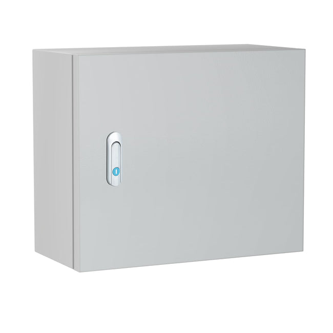 Metal Electrical Enclosure Box, Indoor&Outdoor Electrical Junction Box, Dustproof and Moisture Proof Metal Electrical Box with Safety Lock，Universal Electric Equipment Enclosure Box Hover Image