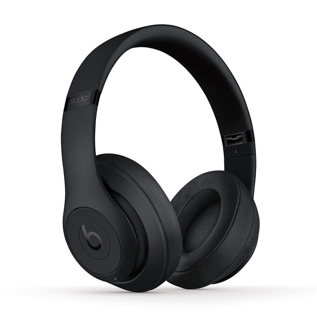 Beats Studio3 Wireless Noise Cancelling Over-Ear Headphones - Matte Black (Renewed) Hover Image