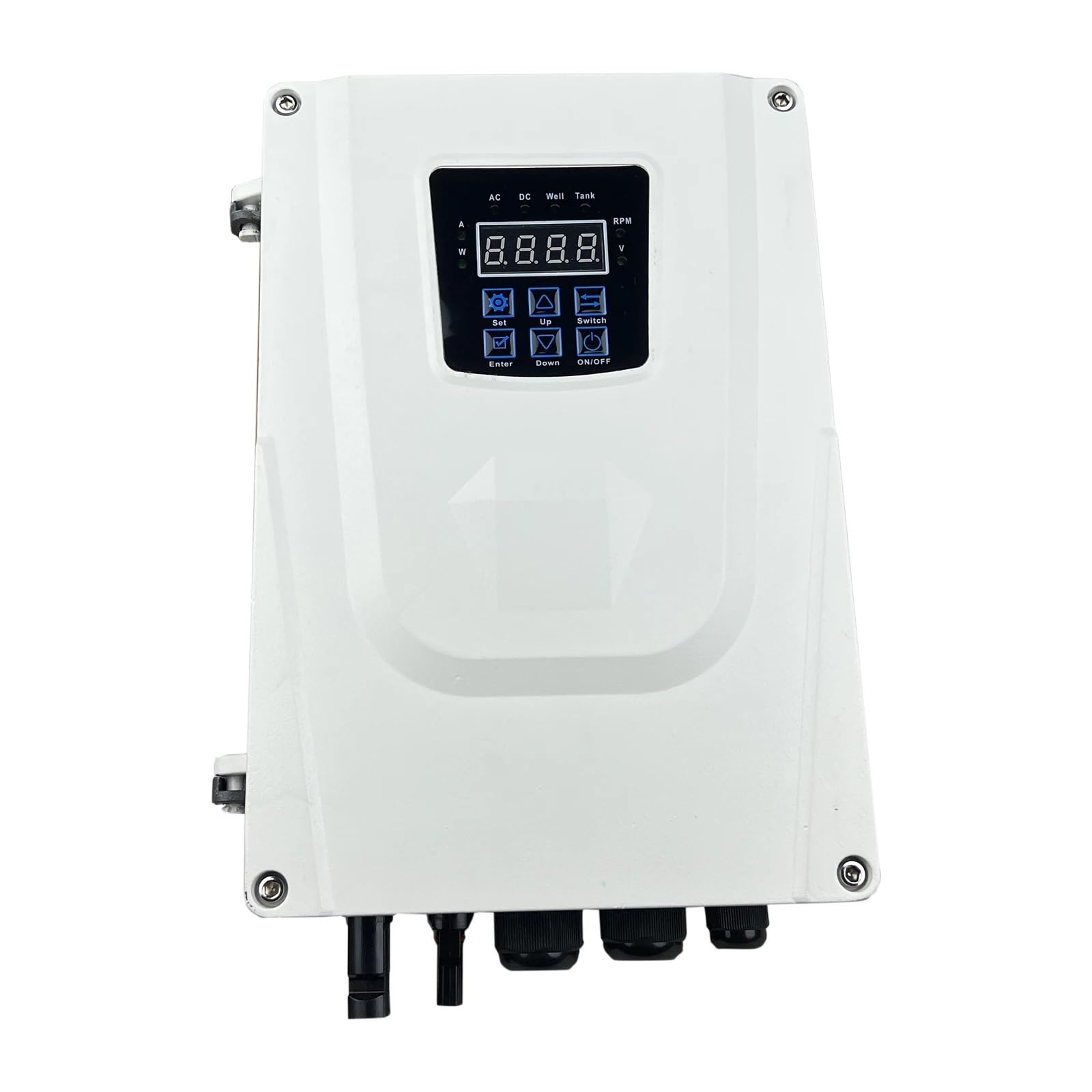 DC and AC 72V 144V 196V 288V Solar Pump Controller for 750w 1100w 1500W 2200W Solar Deep Well Screw brushless Water Pump(1500W)