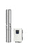 Solar Water Pump Max Head 56M Hybrid AC/DC Submersible Centrifugal Pump Brushless 4" 2HP For Garden Agriculture Irrigation