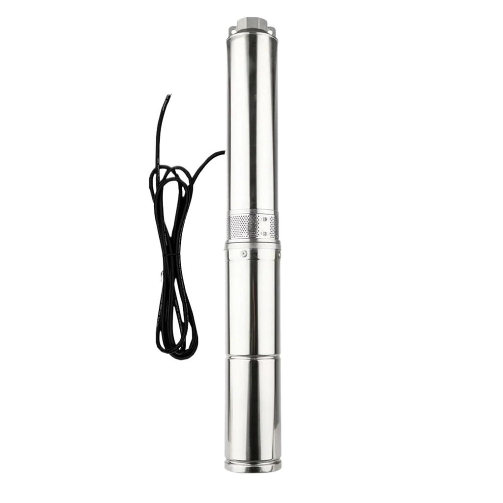 1pcs 3HP Hybrid AC Solar Power High Pressure Well Pump Max Head 120M Agricultural Drip Irrigation Sprinkler Booster Water Pumps