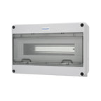 MOLLOM 15 Way Circuit Breaker MCB Distribution Protection Box with DIN Rail, IP65 Waterproof,for Indoor and Outdoor