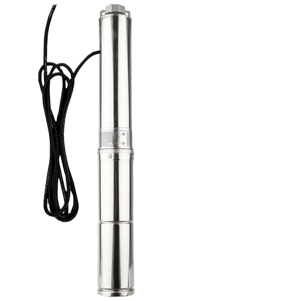 1pcs 3HP Hybrid AC Solar Power High Pressure Well Pump Max Head 120M Agricultural Drip Irrigation Sprinkler Booster Water Pumps