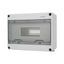 MOLLOM 12 Way Circuit Breaker MCB Distribution Protection Box with DIN Rail, IP65 Waterproof,for Indoor and Outdoor