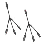 Solar Panel Connector 4 to 1 Solar Panel Splitter 4 Way 1000V Solar Panel Parallel Connectors Solar Adapter Cable Plug Pair for Solar System Solar Panel (4 to 1 1 Pair)