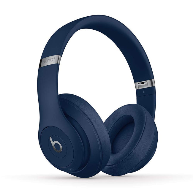 Beats Studio3 Wireless Bluetooth Headphones - Blue/Core (Renewed) Hover Image