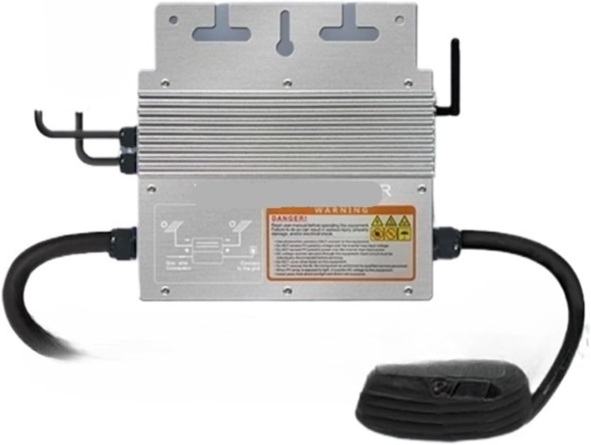 Solar Micro-Inverter, 600W Pure sine Wave MPPT with Solar DC 30-60V, Grid-Connected.