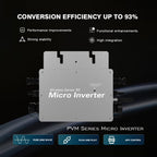 700 W microinverter Solar with 3 m Data Cable,Grid tie Inverter,Micro inverters for Solar Panels Ideal for Small Home Solar Power System