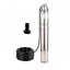 SHYLIYU 1Hp Deep Well Submersible Pump,220V/60Hz 3" OD Pipe Deep Well Pump,with 50ft Electric Cord,11gpm Flow 335ft Head,1" Outlet Stainless Steel Screw Water Pump for Industrial,Irrigation & Home Use