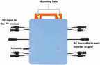 2800W Control Solar Grid Micro Inverter, Builtin Meter, MPPT Tracking, Mobile APP Monitoring, Easy Maintenance, IP66 Level, Compliant, PE Grounding (US Plug 120V)