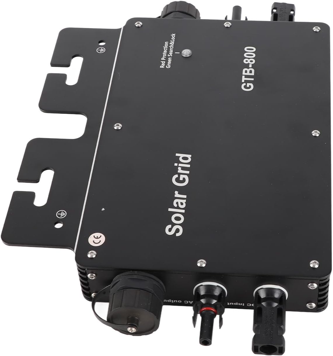 Solar Micro Inverter, 800W GTB, High Accuracy Monitoring, MPPT Control, Remote Operation, Easy Maintenance, for JackeryorFlashfishorGoal Power Stations, IP65 Water Resistant,