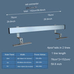 Solar Panel Mounting Bracket Kit System to Metal Roof Sloped or Flat Pitched Tile Shingle Roofs for 1-2pcs Solar Panels with End Cap