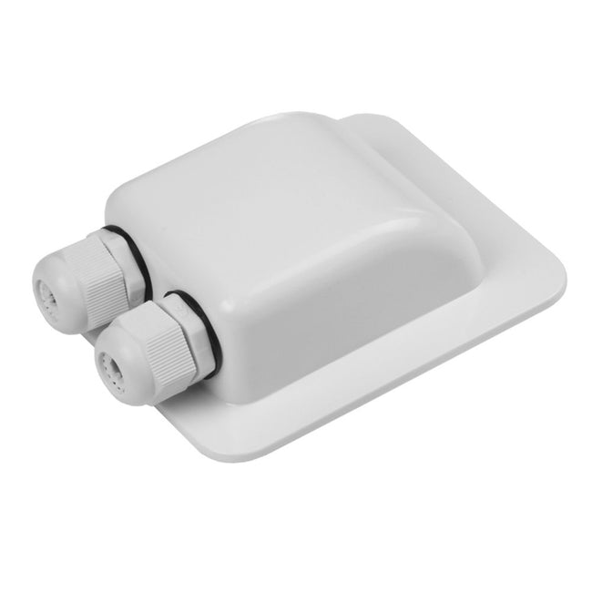 Link Solar Weatherproof ABS Solar Double Cable Entry Gland for All Cable Types 2mm² to 6mm² for Solar Project on Rv, Campervan, Boat Hover Image