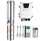 JENENSERIES Solar powered impeller water pump (550W+controller)
