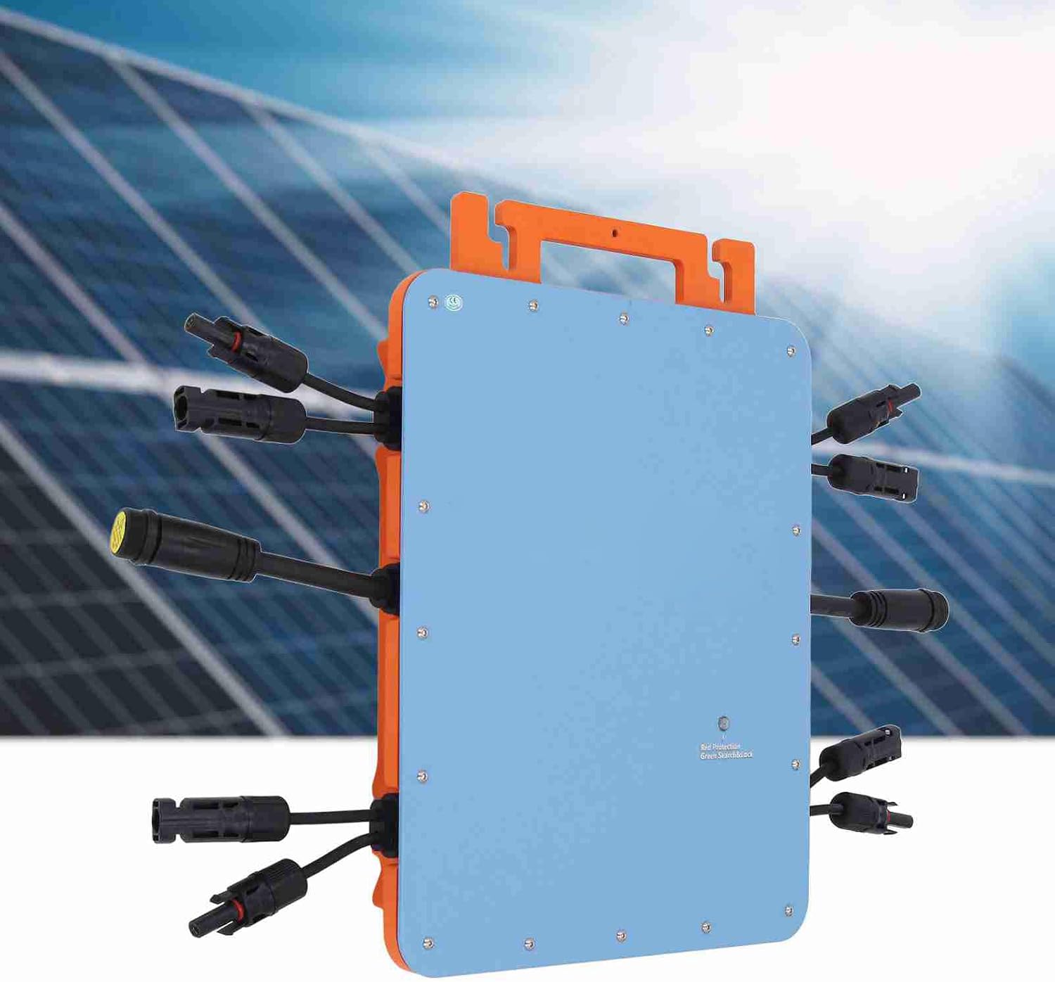 2800W Control Solar Grid Micro Inverter, Builtin Meter, MPPT Tracking, Mobile APP Monitoring, Easy Maintenance, IP66 Level, Compliant, PE Grounding (US Plug 120V)