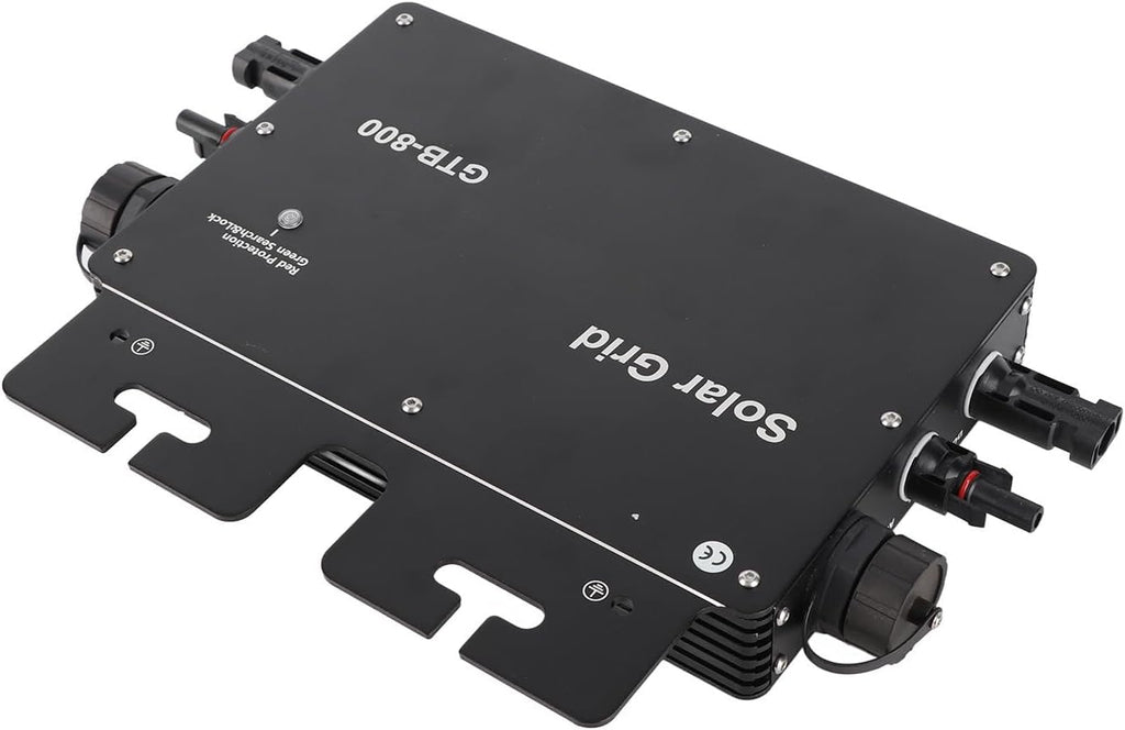 Solar Micro Inverter, 800W GTB, High Accuracy Monitoring, MPPT Control, Remote Operation, Easy Maintenance, for JackeryorFlashfishorGoal Power Stations, IP65 Water Resistant,