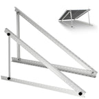 Solar Panel Mounting Brackets, 2 Sets Adjustable Solar Panel Tilt Mount Brackets, 14-27IN Adjust Solar Panel Rack, Support up to 100-450 Watt Mounting Bracket Set, Portable Stand for Roof RV Boat