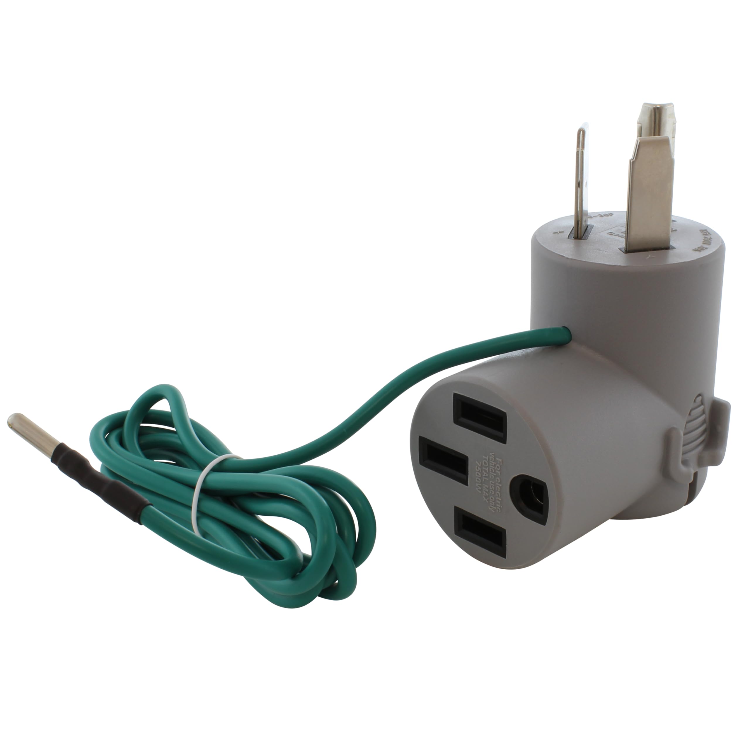 AC WORKS EV Charging Adapter for Tesla Use (TT-30P RV/Trailer 30A Gen2)
