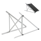 45" Solar Panel Mount Brackets Adjustable Solar Panel Tilt Mount Brackets for 100-400 Watts Solar Panel 2400Pa Windproof for Roof, RV, Ground, Boat and Off-Grid (Brackets)