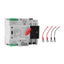 100Amp AC220V Automatic/Manual Transfer Switch 2P 50/60Hz, 2POLE 100A Mini ATS Auto Dual Power Switch W2R for Home Generator, Din Rail Mount Cn Automatic Changeover Fast Transfe for Solar,Rv,Lv Power