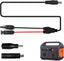 DC 8mm Adapter Cable Compatible for Jackery,Solar Connector Converter,Solar Panel Adapter with DC7909 to DC8020/DC5525 Connector,Compatible with MC-4 to DC 8MM/0.3IN Extension Cable