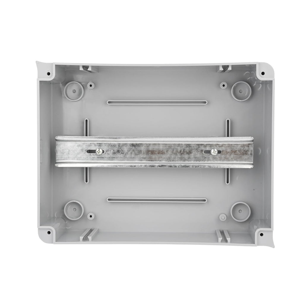 MOLLOM 12 Way Circuit Breaker MCB Distribution Protection Box with DIN Rail, IP65 Waterproof,for Indoor and Outdoor