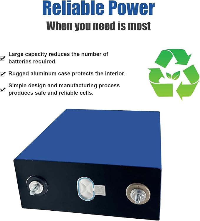 3.2v 280AH LiFePO4 Deep Cycle Grade A Battery Cells