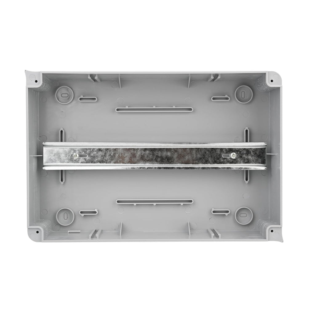 MOLLOM 15 Way Circuit Breaker MCB Distribution Protection Box with DIN Rail, IP65 Waterproof,for Indoor and Outdoor