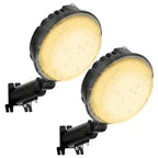 LED Barn Light, 150W 20000LM Yard Area Lights Dusk to Dawn Outdoor Lighting with Upgraded Photocell 6500K Adjustable Angle Daylight IP66 Waterproof Street Lights for Security/Farmhouse/Garage