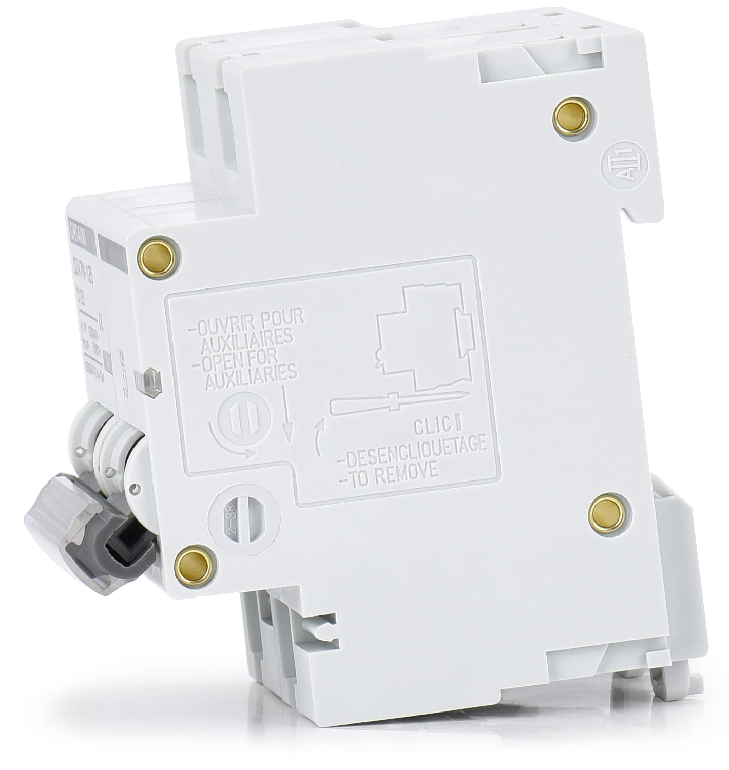 Chtaixi AC Miniature Circuit Breaker, 100 Amp 120V/240V 2 Pole