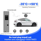 Type 2 to Type 1 EV Charging Cable, IEC 62196 Male to J1772 Female, 32A 7kW Single Phase, 110-250 VAC, 5m (16.4ft), IP67 Waterproof