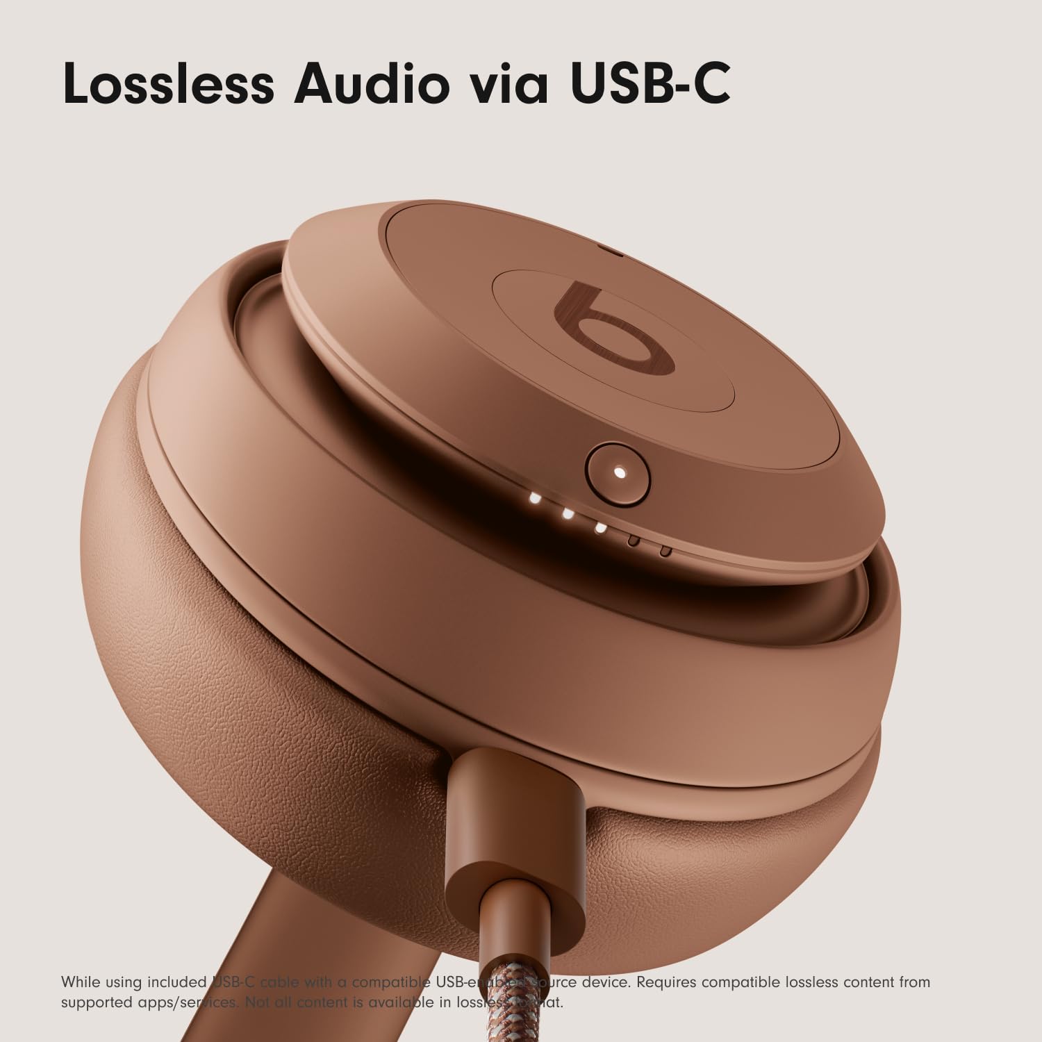 Beats Studio Pro x Kim Kardashian - Wireless Bluetooth Noise Cancelling Headphones - Dune (Renewed)