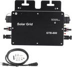 Solar Micro Inverter, 800W GTB, High Accuracy Monitoring, MPPT Control, Remote Operation, Easy Maintenance, for JackeryorFlashfishorGoal Power Stations, IP65 Water Resistant,