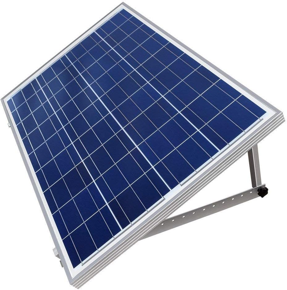 Renogy 28in Adjustable Solar Panel Mount Brackets, with Foldable Tilt Legs on Any Flat Surface for RV, Roof, Boat, Any Off-Grid Systems