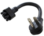 AC WORKS EV Charging Adapter for Tesla Use (TT-30P RV/Trailer 30A Gen2)
