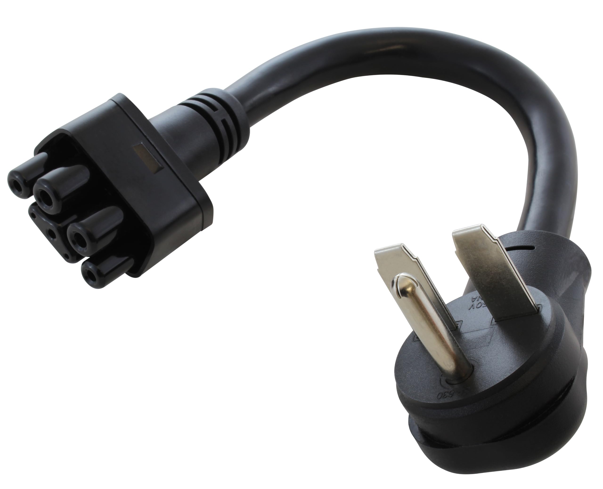 AC WORKS EV Charging Adapter for Tesla Use (TT-30P RV/Trailer 30A Gen2)