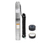WASSERMANN 4" Deep Well Submersible Pump with 10FT Cable, 1HP, 230V/60HZ, 33GPM, 190FT Head, Stainless Steel Submersible Well Pumps Borehole Water Pump for Home, Factories, Irrigation, Farmland