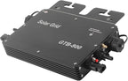 800W Solar Grid Tie Micro Inverter, Control Automatic Identification Power Inverters DC to AC Solar Inverter 120V 230V(Black US Plug)